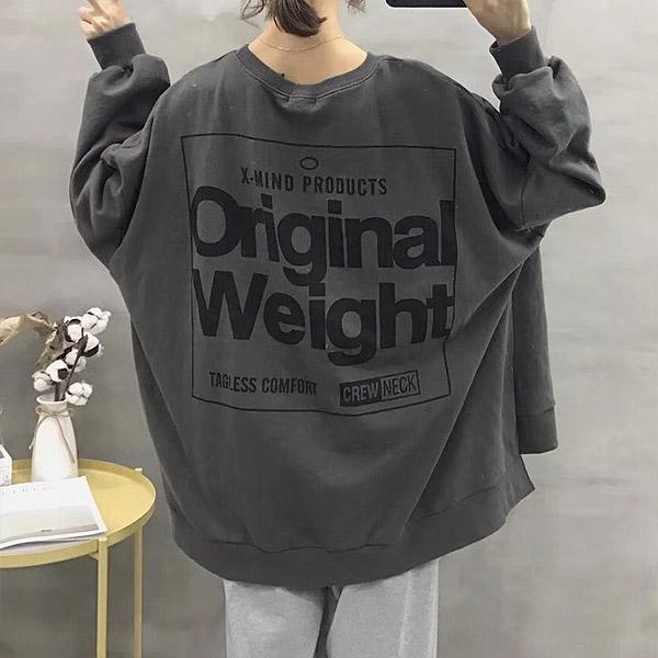 トレーナー レディース 大きいサイズ 大きめ おしゃれ バックプリント 体型カバー トップス T646 T646 Uricca ウリッカ By Raspberry 通販 Yahoo ショッピング