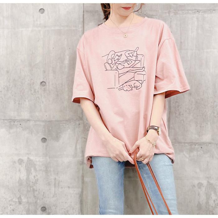 30 Offクーポン対象 Tシャツ レディース カットソー プリント ロゴ 半袖 かわいい ゆったり シンプル Tシャツ 春カラー T697 T697 Uricca ウリッカ By Raspberry 通販 Yahoo ショッピング