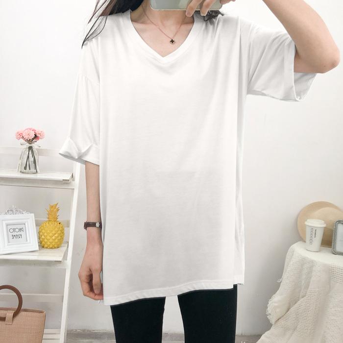 10 Offクーポン有 Tシャツ レディース カットソー Vネック 半袖 5分袖 無地 ゆったり カジュアル シンプル Tシャツ ゆうパケット送料無料 郵2 T699 T699 Uricca ウリッカ By Raspberry 通販 Yahoo ショッピング