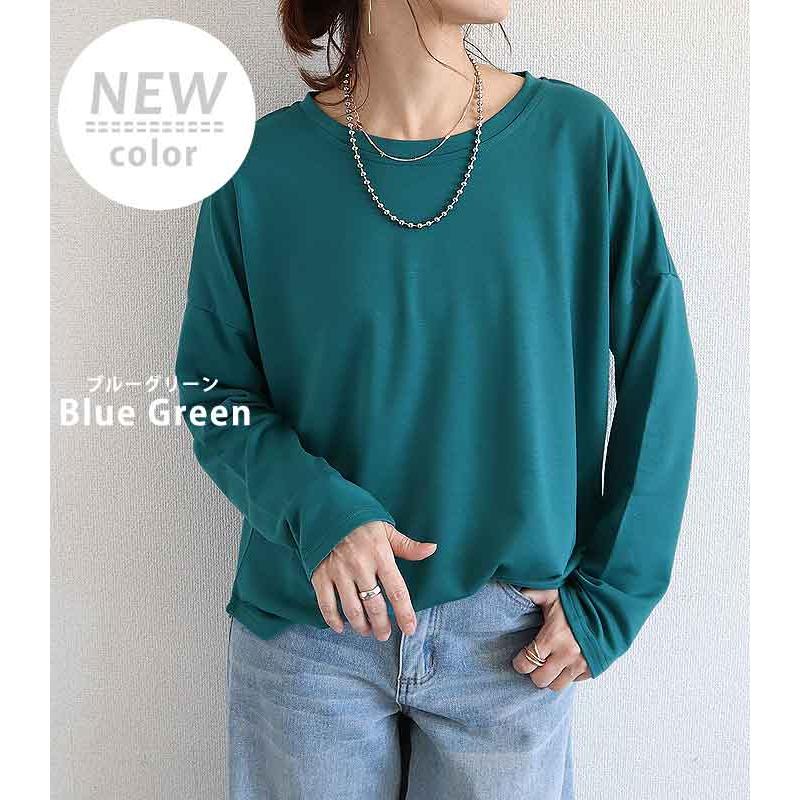 Tシャツ レディース トップス ロンT 長袖 春 秋 冬 黒 白 おしゃれ かわいい 30代 40代 50代 ボーダー 柄 [郵2]^t778^ | uricca | 11