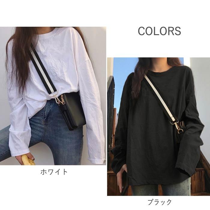 【10％OFFで！1161円！】 トップス レディース 長袖 大きいサイズ ゆったり カットソー Uネック ロンT 秋 (送料無料)[郵1.5] ^t862^｜raspberryy｜04