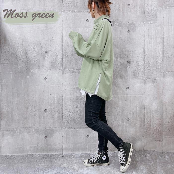 トレーナー スウェット トップス レディース 長袖 秋 冬 黒 白 おしゃれ かわいい 30代 40代 50代 重ね着 極暖 [郵3]^t956^ | uricca | 19