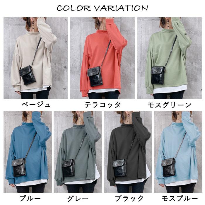 トレーナー スウェット トップス レディース 長袖 秋 冬 黒 白 おしゃれ かわいい 30代 40代 50代 重ね着 極暖 [郵3]^t956^ | uricca | 08