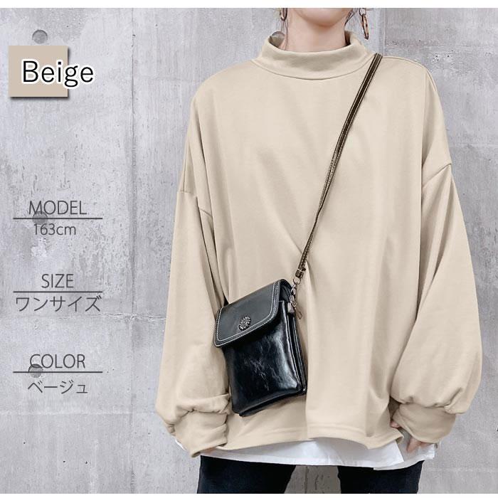 トレーナー スウェット トップス レディース 長袖 秋 冬 黒 白 おしゃれ かわいい 30代 40代 50代 重ね着 極暖 [郵3]^t956^ | uricca | 13