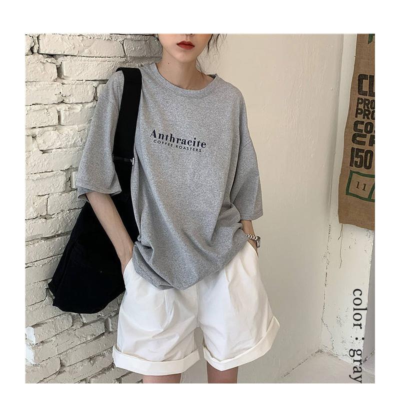 カジュアル ロックガール ストライプ柄 Uネック 半袖 Tシャツ セール】STAR&STRIPE/スターアンドストライプ GA-CITY フロント