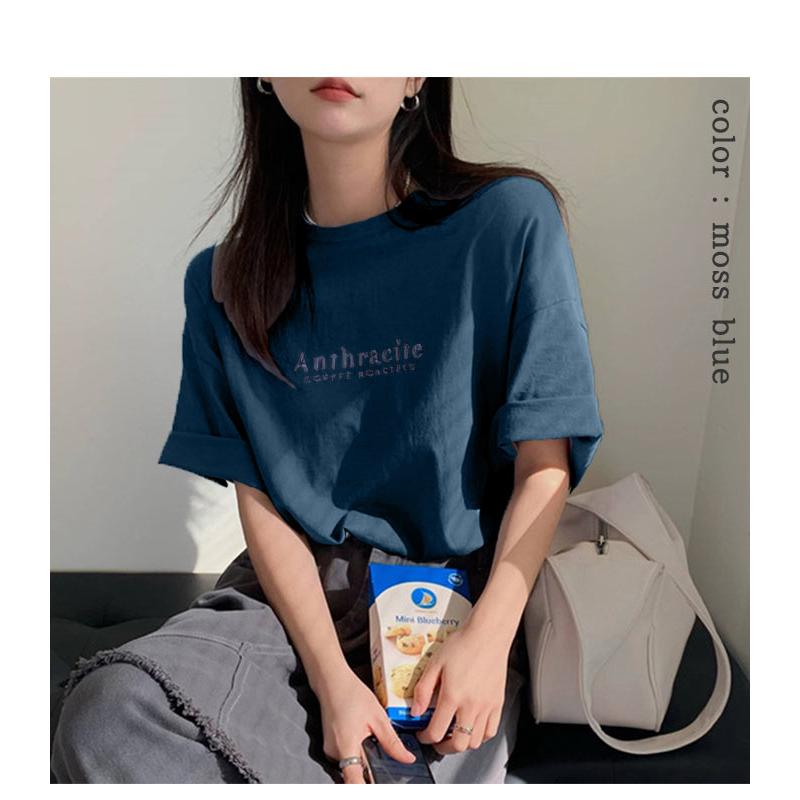uricca Tシャツ レディース トップス 半袖 春 夏 黒 白 おしゃれ