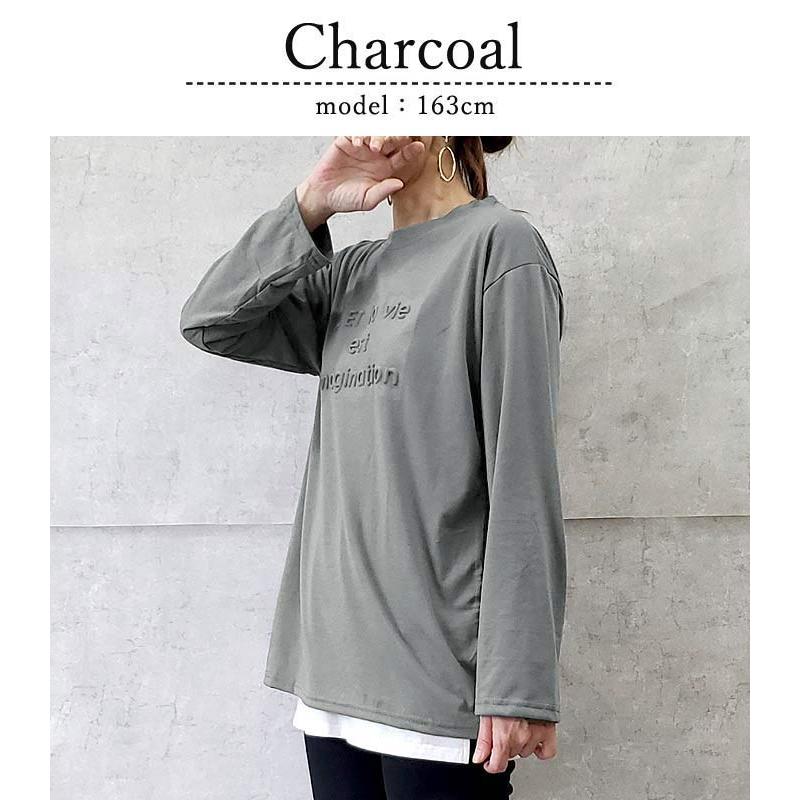 お洒落リボンロングTシャツ♪春にぴったり普段着デート用トップス お洒落リボンロングTシャツ♪春にぴったり普段着デート用