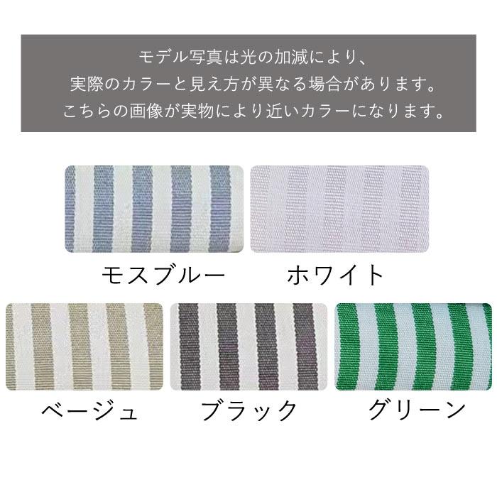 シャツワンピ ワンピース レディース シャツ 半袖 ストライプ ロング 羽織り 白 黒 2WAY カーディガン アウター [郵1.5]^v170^ | uricca | 02