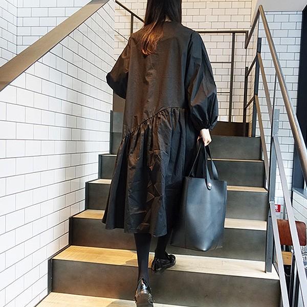 デザイン ワンピース バルーン袖 フリル フレアワンピース 体型カバー レディース ゆうパケット送料無料 郵3 W498 W498 Uricca ウリッカ By Raspberry 通販 Yahoo ショッピング