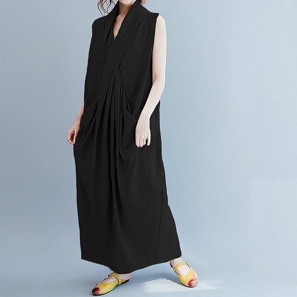 ワンピース 夏 春 レディース 半袖 カジュアル 30代 代 ロング マキシ 無地 ノースリーブ リラックス ゆうパケット送料無料 郵3 W523 W523 Uricca ウリッカ By Raspberry 通販 Yahoo ショッピング