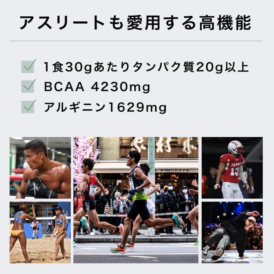 植物性プロテイン anoma アノマ 600g 人工甘味料不使用 ピープロテイン えんどう豆 女性 置き換え 美容 ダイエット ビーガン 鉄分 たんぱく質 BCAA アルギニン | anoma | 10