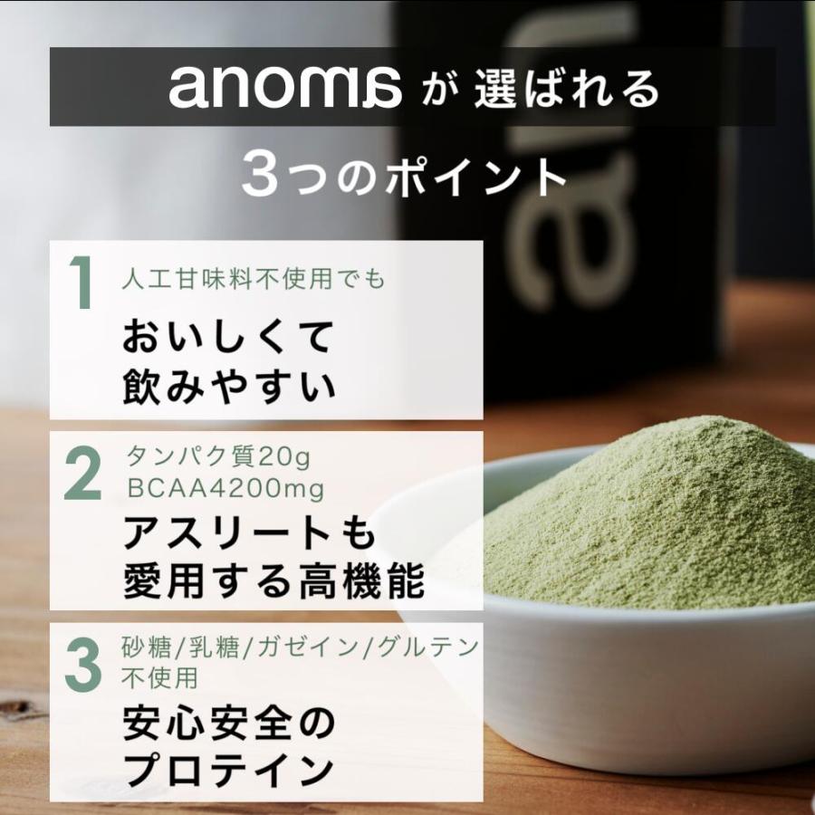 植物性プロテイン anoma アノマ 600g 人工甘味料不使用 ピープロテイン えんどう豆 女性 置き換え 美容 ダイエット ビーガン 鉄分 たんぱく質 BCAA アルギニン | anoma | 07