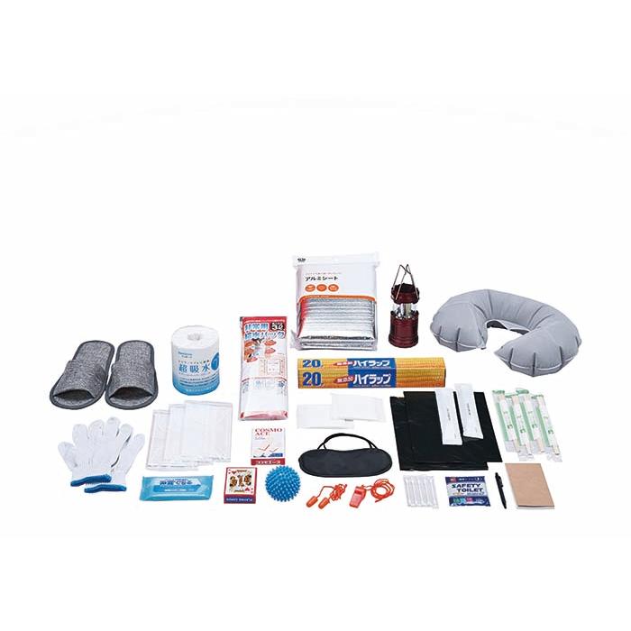 非常用防災保冷温【リュック&トートバッグ25点セット (オレンジ)】1個