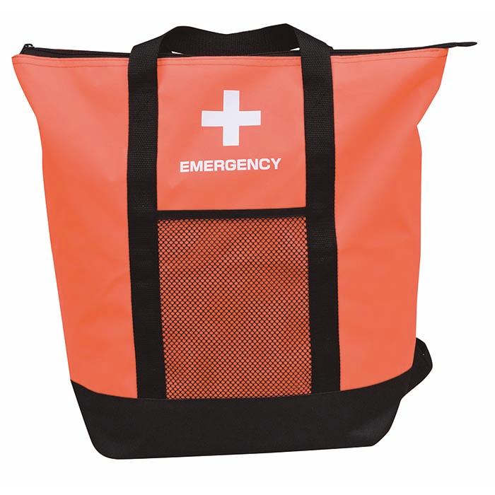 非常用防災保冷温【リュック&トートバッグ25点セット (オレンジ)】1個