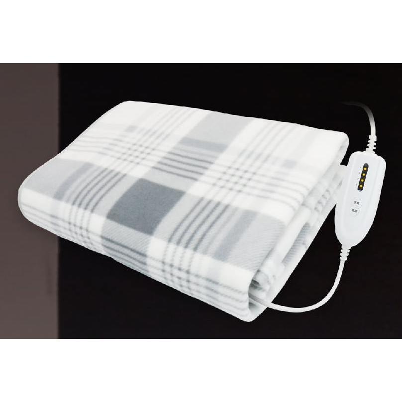 Macros（マクロス） ぽかぽか電気敷毛布 MES-82 温度調節機能 電気毛布