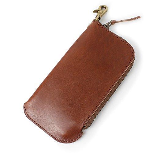 手数料安い スマホポーチ 栃木レザー メンズ 本革 マルチケース ブラウン02 並行輸入品 国内配送 Atempletonphoto Com