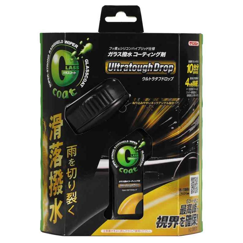 イチネンケミカルズ(Ichinen Chemicals) 車用 ガラス撥水剤 クリンビュー Gコート ウルトラタフドロップ 80ml 20924 フッ | 