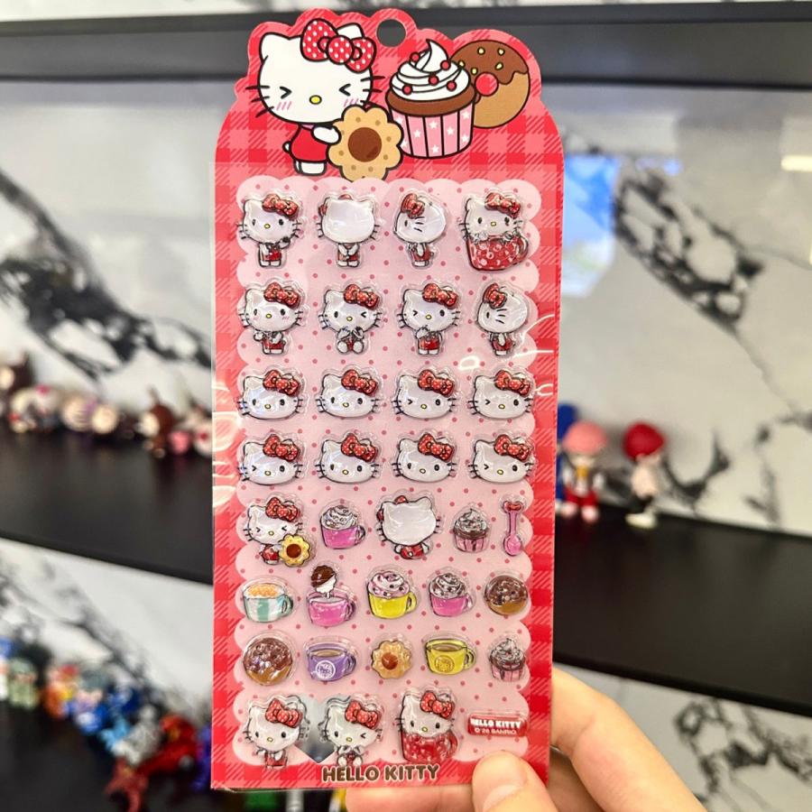 sanrio（サンリオ） 中国公式ライセンス 3D立体 エンボスステッカー