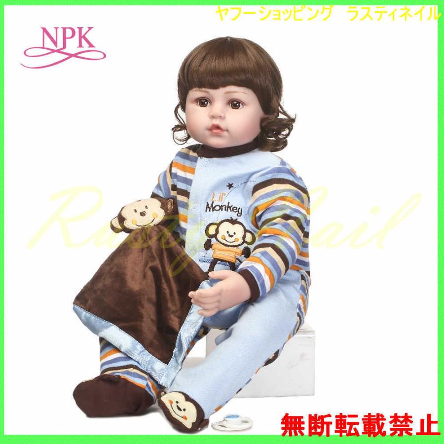 ソフトシリコーン 女の子 赤ちゃん 人形 リボーンドール リアル 60cm Doll Reborn かわいい 抱き人形 抱き人形 卸売 Themtransit Com