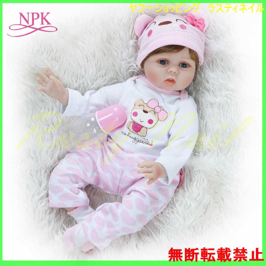 女の子 シリコーン 赤ちゃん 人形 リボーンドール 目2色あり 55センチ かわいい 抱き人形 Doll Reborn 抱き人形 肌触りがいい Themtransit Com