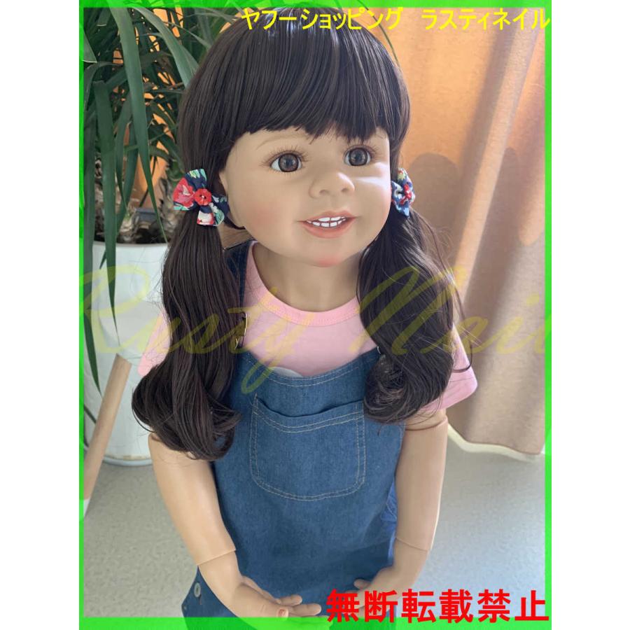 BJDドール 人形 女の子 少女 ビニール 球体関節人形 関節可動人形 衣装付き 98センチ