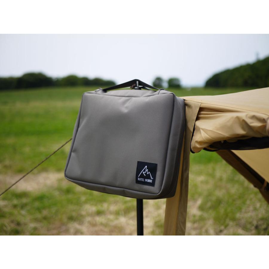 クチーナボックス CUCINA BOX  グレージュ　カトラリー収納バック　食器　ラーテルワークス　ratelworks　キャンプ デイャン キッチン (rws0078) |  | 10