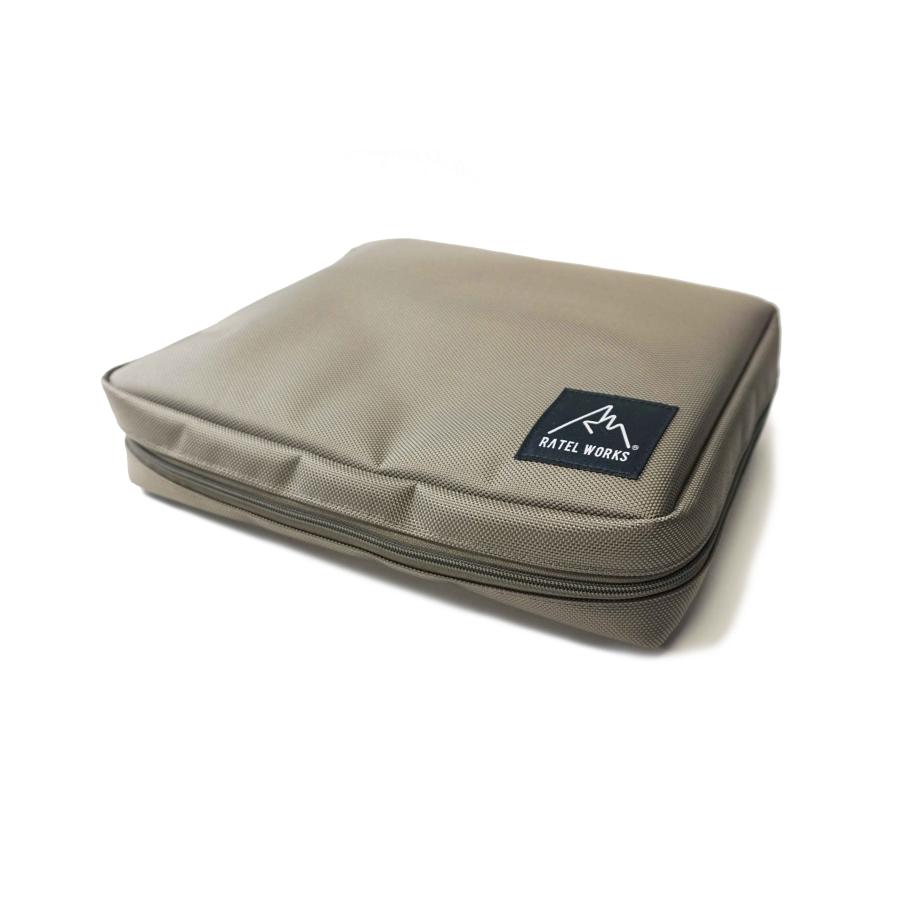 クチーナボックス CUCINA BOX  グレージュ　カトラリー収納バック　食器　ラーテルワークス　ratelworks　キャンプ デイャン キッチン (rws0078) |  | 01