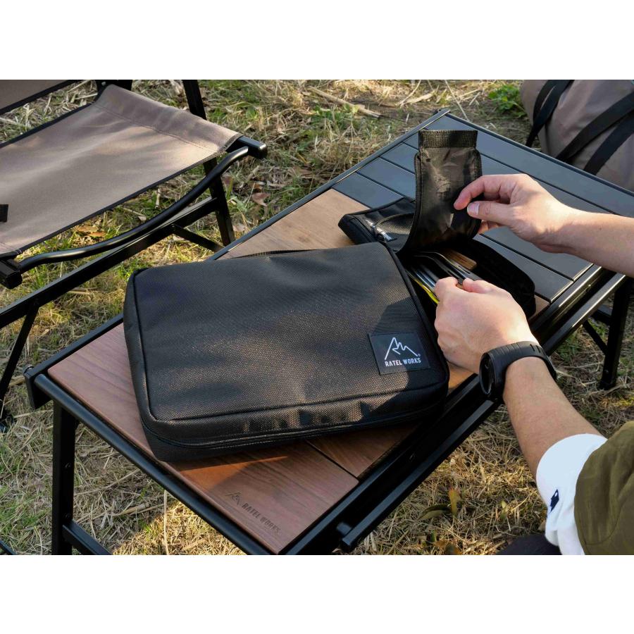 クチーナボックス CUCINA BOX ブラック カトラリー収納バック 食器