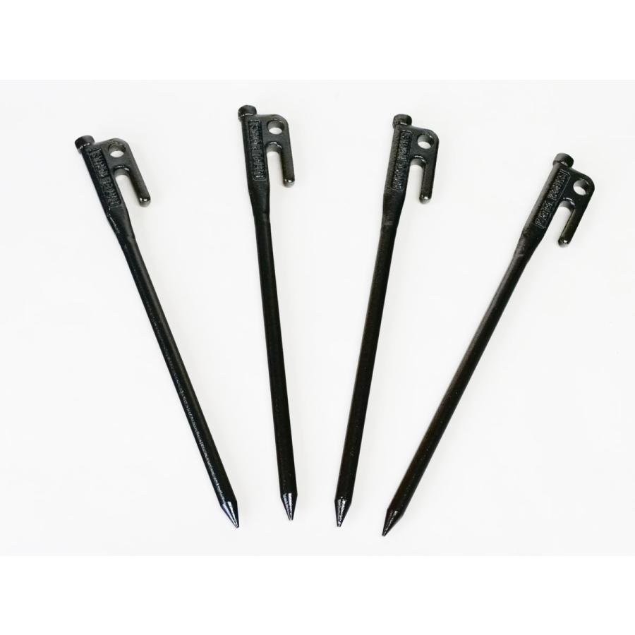 鍛造ペグたんぞう 25cm 4本セット RATELWORKS ラーテルワークス タープ