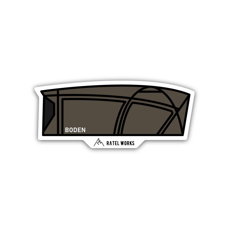 RATELWORKS TENT STICKER（ラーテルワークステントステッカー） | RATEL WORKS | 07