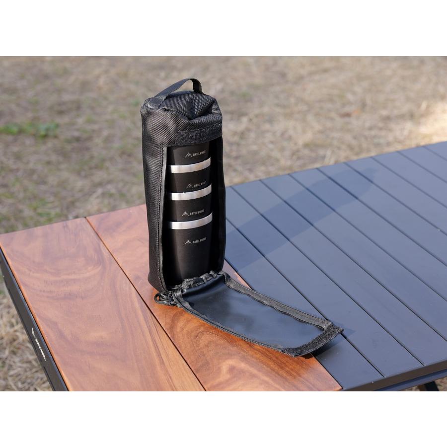 STACKABLE 2-LAYER TUMBLER*4 (スタッキング2層構造タンブラー) RATEL