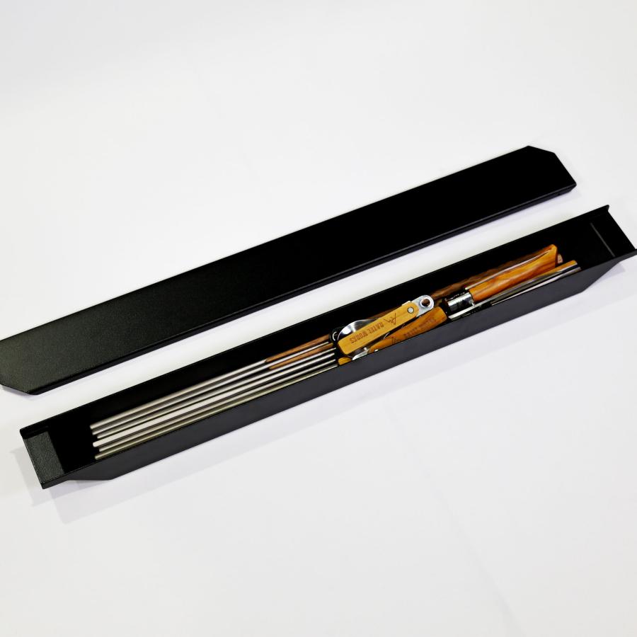 テーブルカトラリーケース TABLE CUTLERY CASE RATELWORKS ラーテルワークス ウッドパネルテーブル120 キャンプ アウトドア バーベキュー BBQ 天然木 (RWS0203) | RATEL WORKS | 07