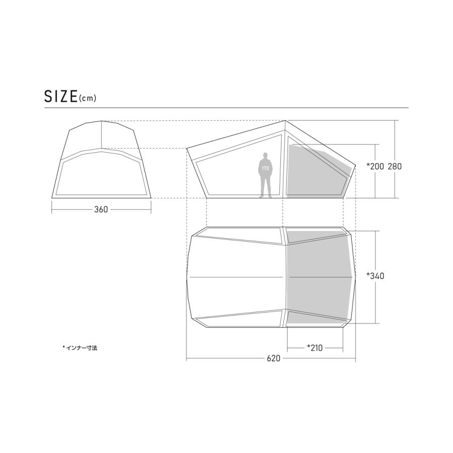 RATEL WORKS（ラーテルワークス） ZEELE AIR ゼーレエア キャンプ
