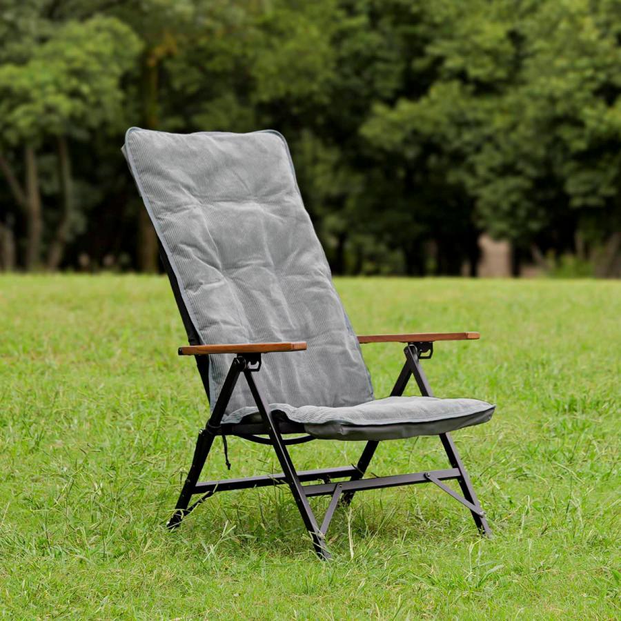 【ラーテルワークス】ストレージコンパクトチェア& チェアクッションカバー　グレー RATEL WORKS チェアクッションカバー CHAIR CUSHION COVER