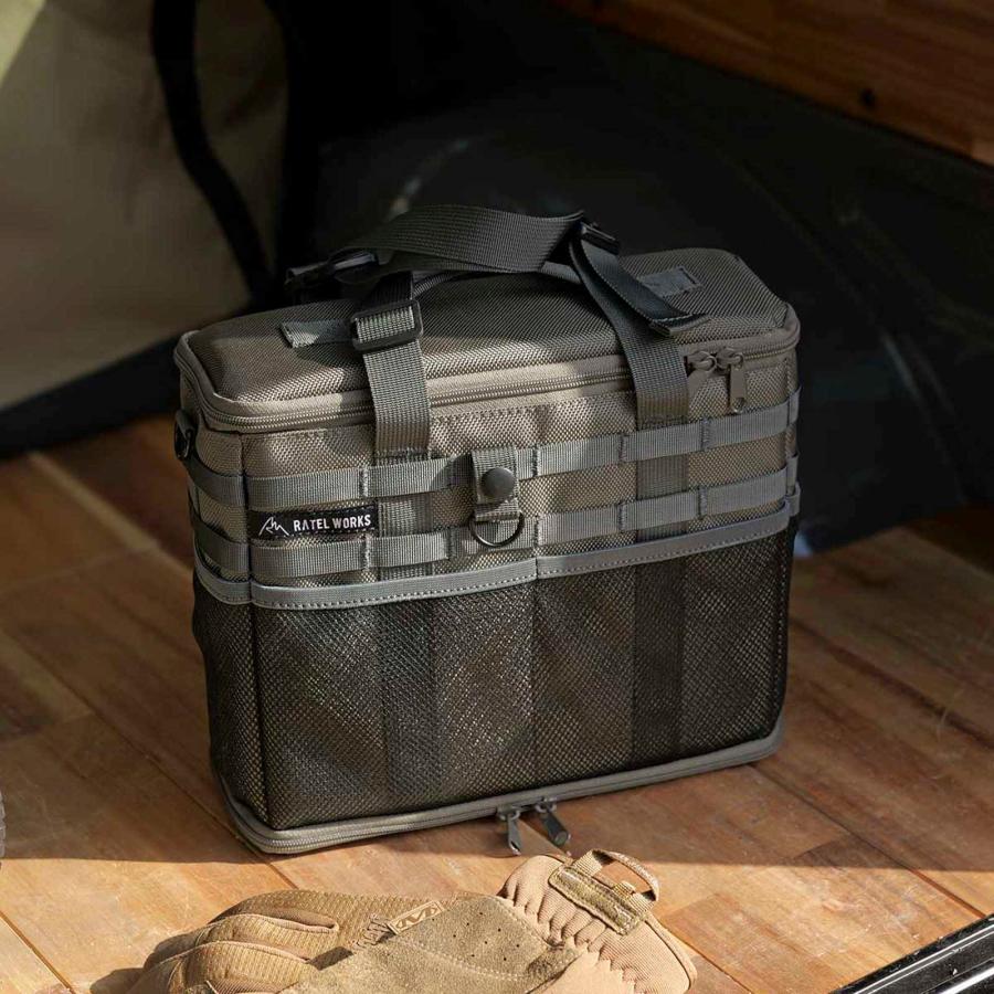 HEAD REST COOLER BAG（ヘッドレストソフトクーラーバッグ）RATELWORKS ラーテルワークス 保冷バッグ ヘッドレスト 車 アウトドア  保冷 保温 (RWS0332) | RATEL WORKS | 04