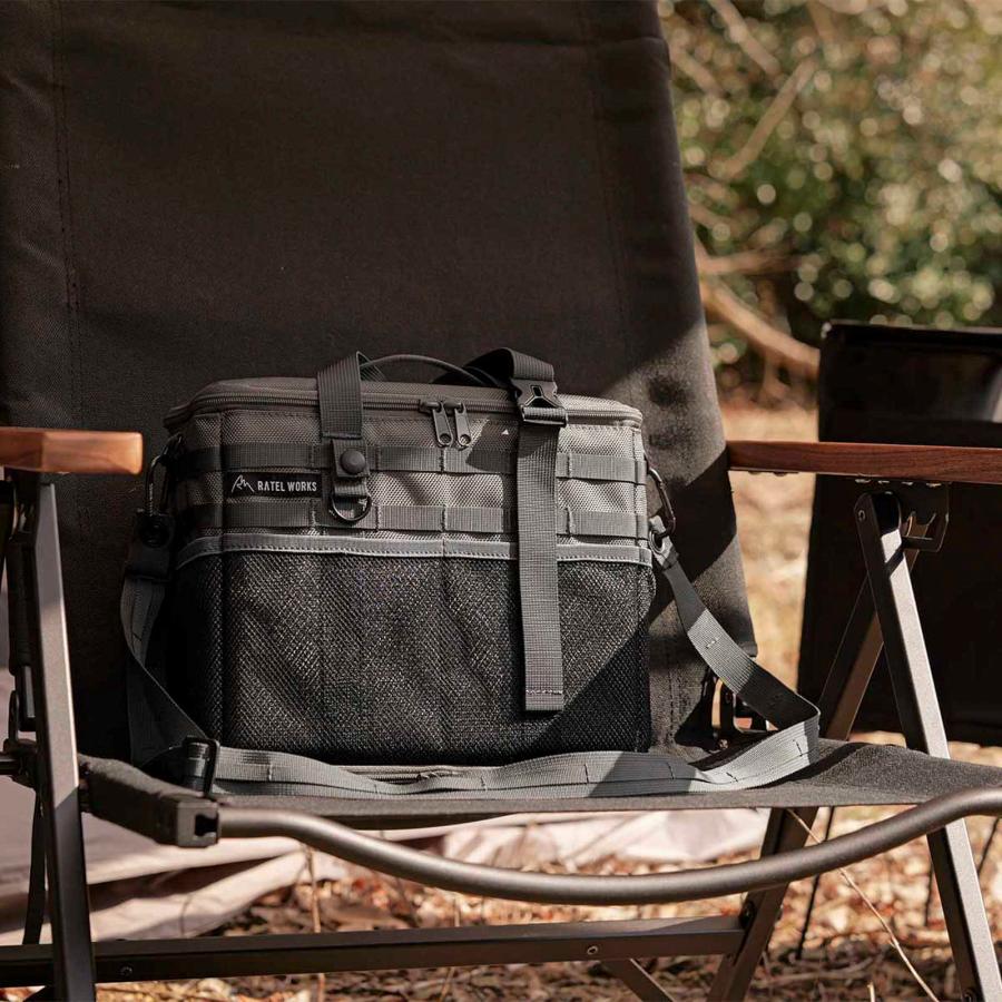 HEAD REST COOLER BAG（ヘッドレストソフトクーラーバッグ）RATELWORKS ラーテルワークス 保冷バッグ ヘッドレスト 車 アウトドア  保冷 保温 (RWS0332) | RATEL WORKS | 07
