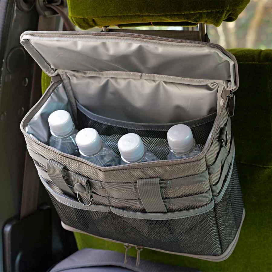 HEAD REST COOLER BAG（ヘッドレストソフトクーラーバッグ）RATELWORKS ラーテルワークス 保冷バッグ ヘッドレスト 車 アウトドア  保冷 保温 (RWS0332) | RATEL WORKS | 09