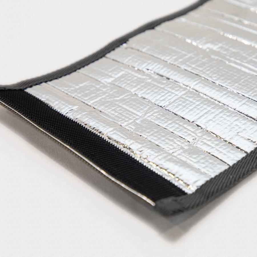 CB缶カバー THERMO SHIELD サーモシールド RATELWORKS ラーテルワークス キャンプ CB缶 保護カバー 遮熱 アルミ蒸着フィルム ブラック グレージュ RWS0337 | RATEL WORKS | 13