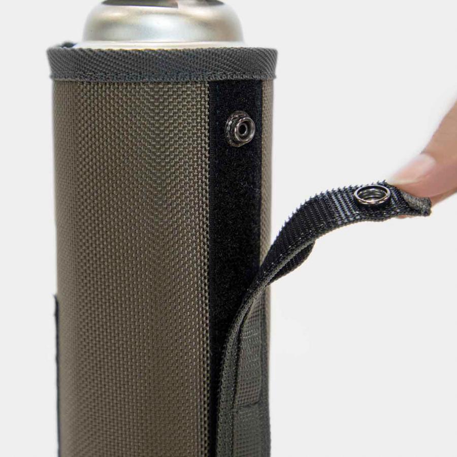 CB缶カバー THERMO SHIELD サーモシールド RATELWORKS ラーテルワークス キャンプ CB缶 保護カバー 遮熱 アルミ蒸着フィルム ブラック グレージュ RWS0337 | RATEL WORKS | 14