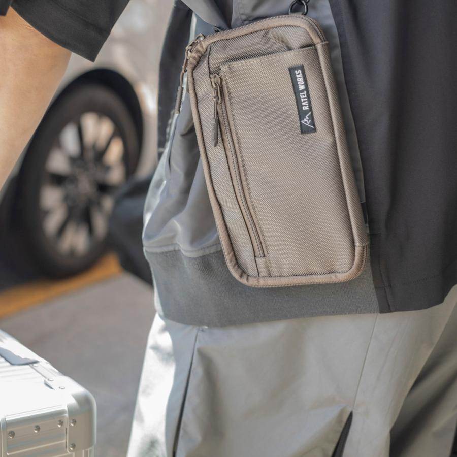 PASSPORT CASE（パスポートケース）RATELWORKS ラーテルワークス パスポートケース 海外 旅行 出張 薄型 航空券 スキミングブロック 防犯 おしゃれ (RWS0364) | RATEL WORKS | 12