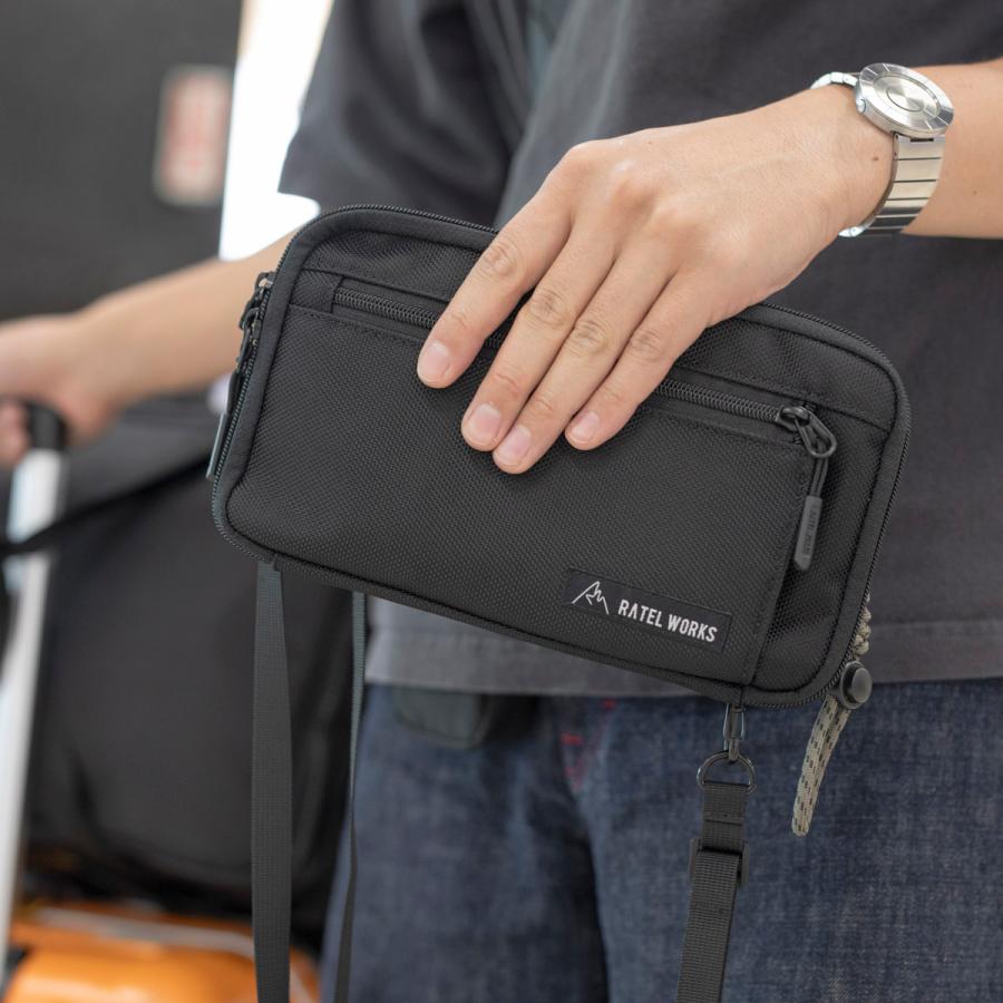 PASSPORT CASE（パスポートケース）RATELWORKS ラーテルワークス パスポートケース 海外 旅行 出張 薄型 航空券 スキミングブロック 防犯 おしゃれ (RWS0364) | RATEL WORKS | 05