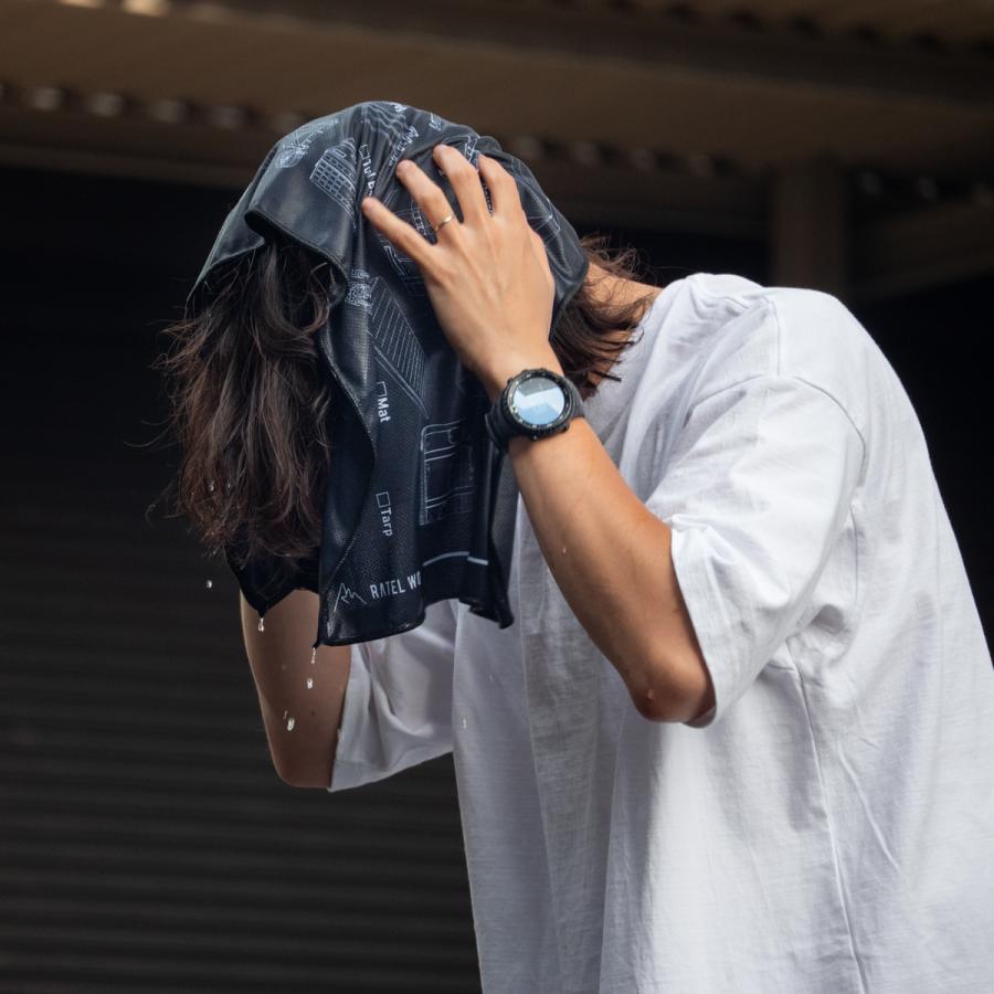 CAMP COOL TOWEL キャンプクールタオル RATEL WORKS ラーテルワークス クールタオル 冷感タオル 熱中症対策 汗拭き 冷却 暑さ対策 アウトドア スポーツ RWS0368 | RATEL WORKS | 17