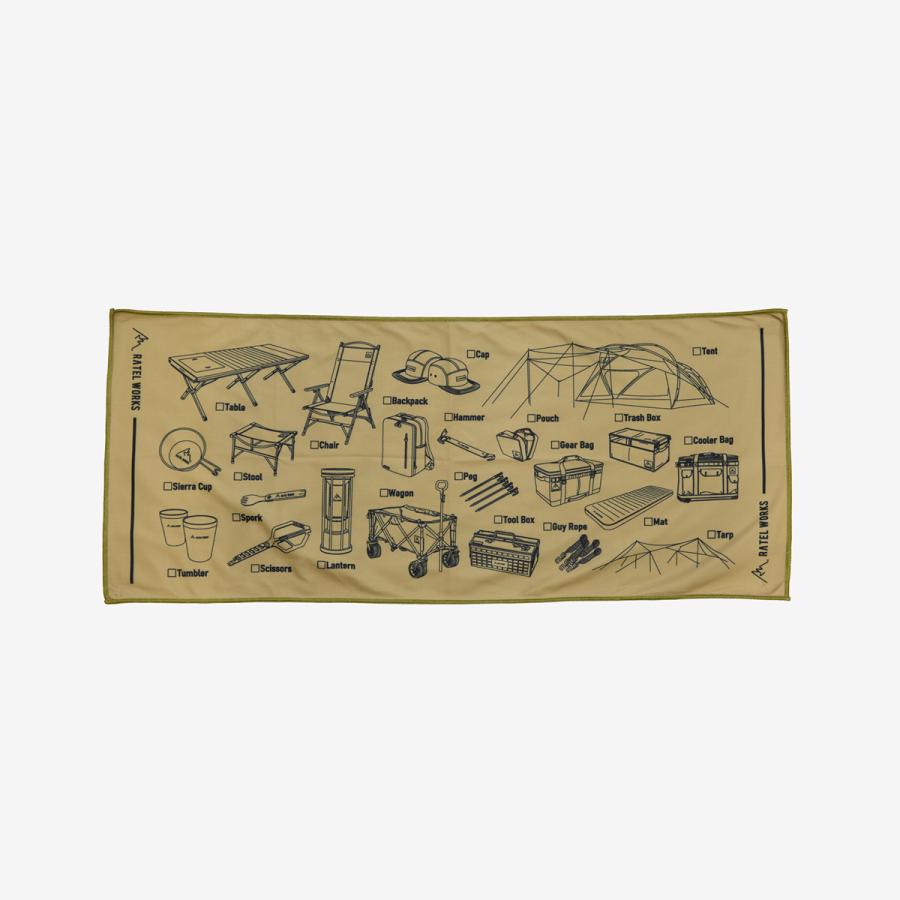 CAMP COOL TOWEL キャンプクールタオル RATEL WORKS ラーテルワークス クールタオル 冷感タオル 熱中症対策 汗拭き 冷却 暑さ対策 アウトドア スポーツ RWS0368 | RATEL WORKS | 03