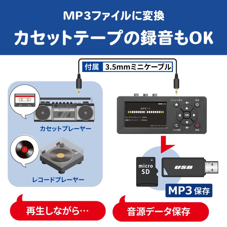 思い出ビデオ変換レコーダー1 RS-AVREC1A ビデオテープ VHS デジタル化