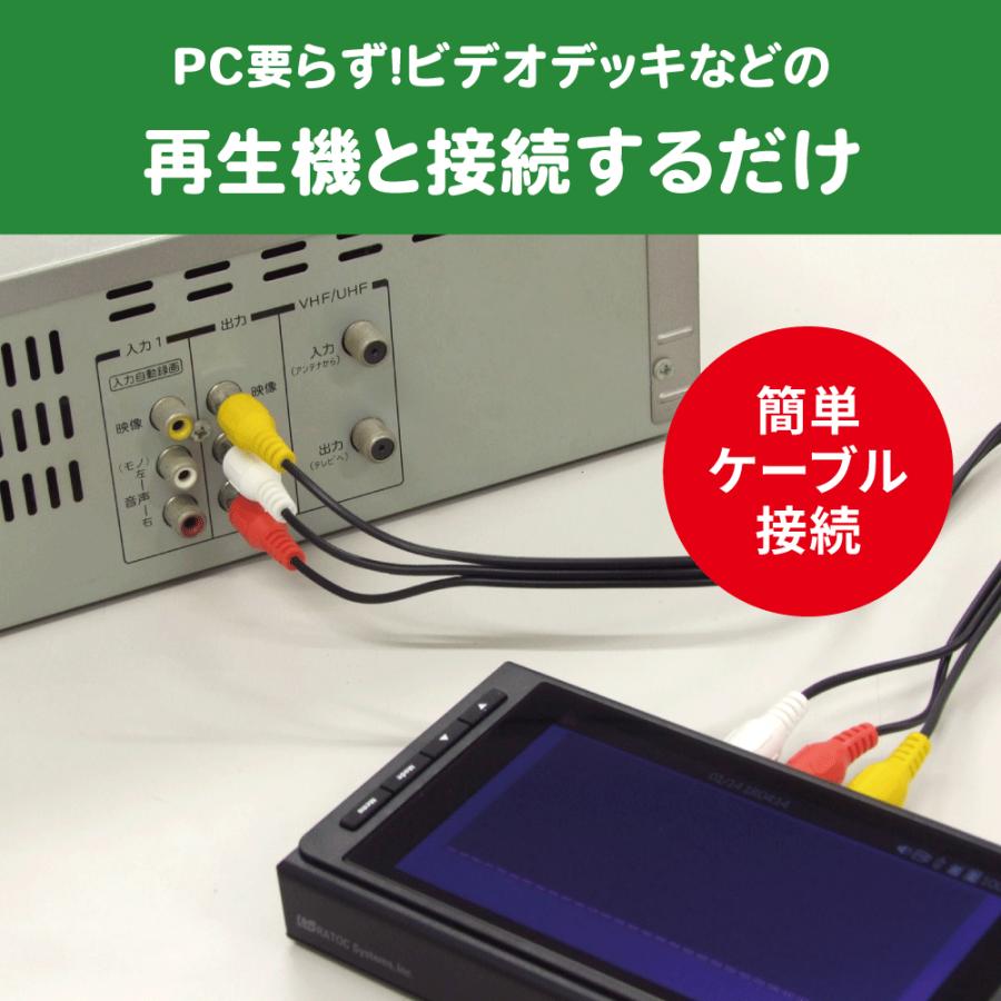 思い出ビデオ変換レコーダー2 RS-AVREC2A ビデオテープ VHS デジタル化