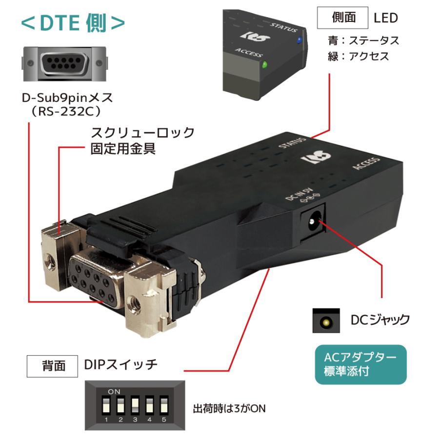 RATOC Systems（ラトックシステム） Bluetooth RS-232C 変換アダプター
