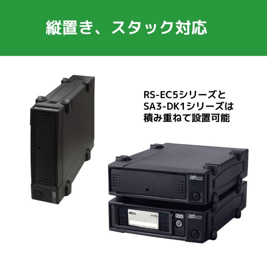 USB3.0 5インチ ドライブケース RS-EC5-U3ZA 光学ドライブ 外