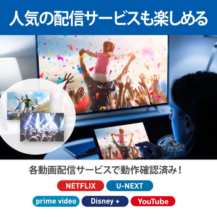 ワイヤレス HDMI 送受信機（HDMI to HDMI） RS-WLHD1A スマホ PC タブレット テレビ に 映す 拡張 ミラーリング セット 最大5台 |  | 09