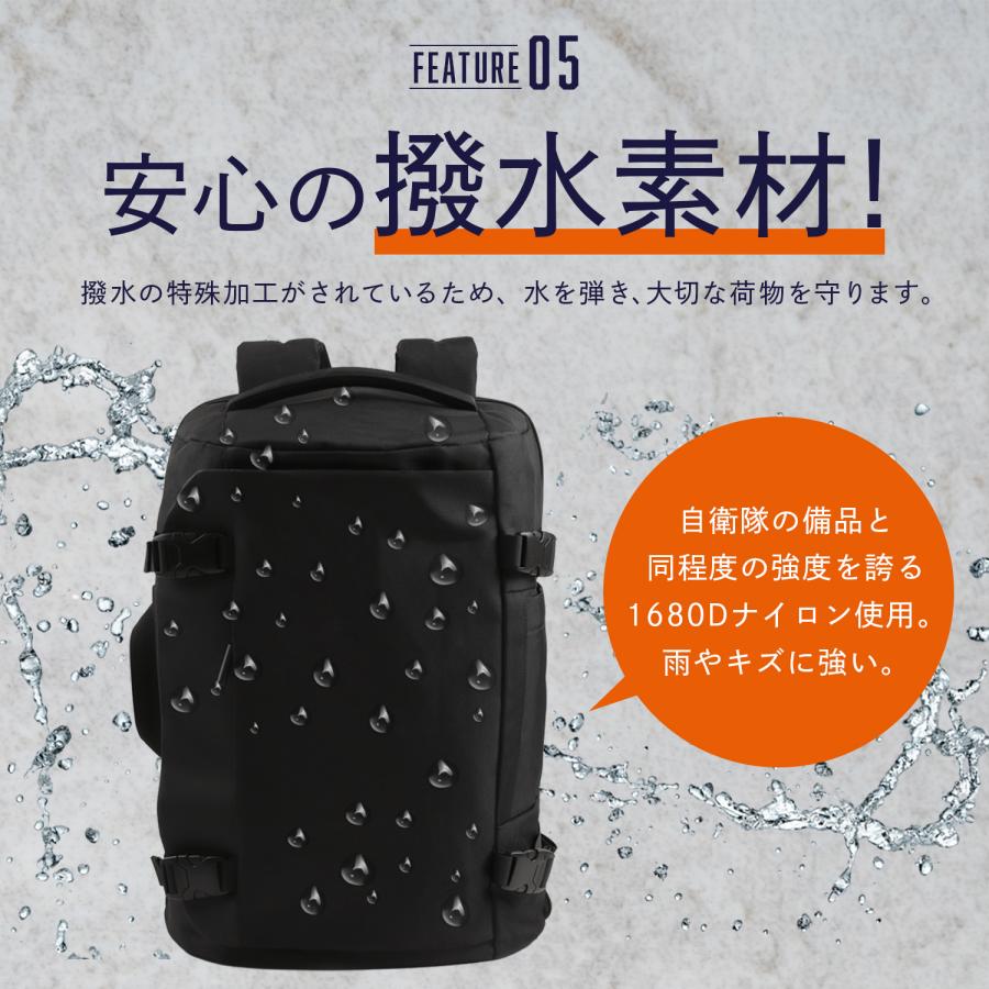 (メーカー希望価格16,800円→6,999円)リュック 大容量 メンズ レディース バックパック 旅行 バッグ ビジネス 大きめ 出張 通勤 スーツケース キャリー 送料無料 | RATOM | 11