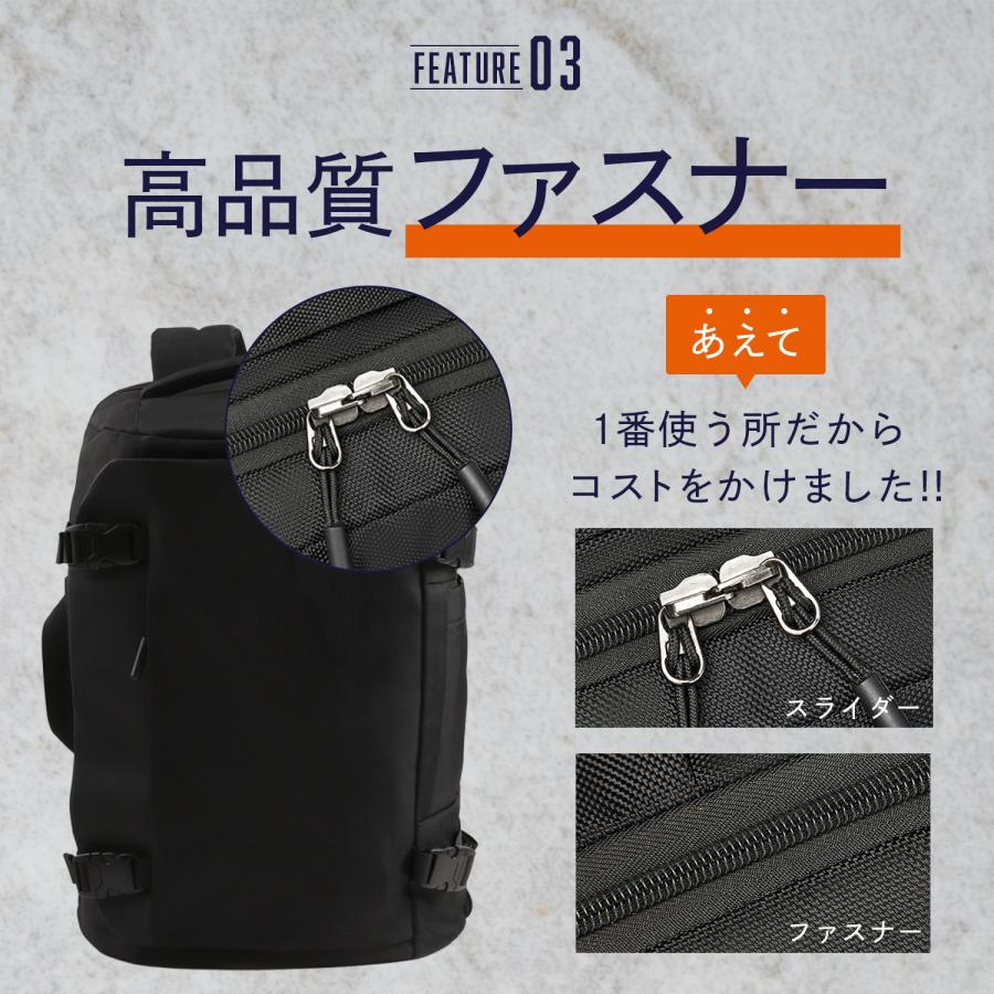 (メーカー希望価格16,800円→6,999円)リュック 大容量 メンズ レディース バックパック 旅行 バッグ ビジネス 大きめ 出張 通勤 スーツケース キャリー 送料無料 | RATOM | 09